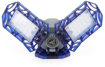 60W E27 Super Heldere Vervorming Ufo Led Machine Lamp High Bay Licht Garage Lamp Waterdicht Verlichting Industriële Voor Magazijnen blauw / 1stk