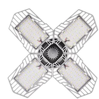 60W Foldable LED Garage Light Ceiling Lights Modern Led Ceiling Lamps For Living Room Surface Mounted Home Factory Lighting grijs