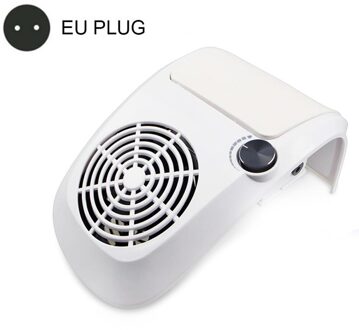 60W Krachtige Nail Stofafzuiging Collector Stofzuiger Professionele Manicure Machine Met Stofzak Nail Art Salon Apparatuur 60W EU plug