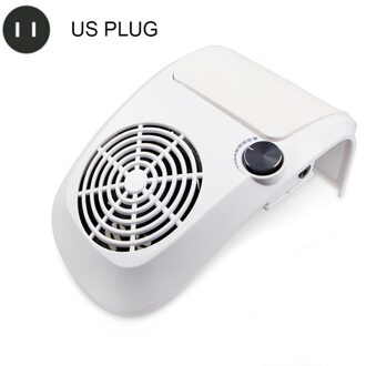 60W Krachtige Nail Stofafzuiging Collector Stofzuiger Professionele Manicure Machine Met Stofzak Nail Art Salon Apparatuur 60W US plug