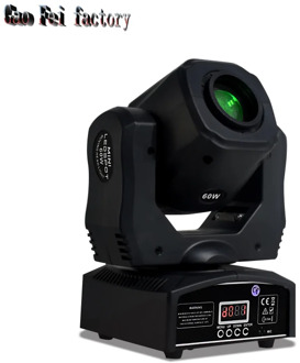 60W Mini Led Dmx Gobo Moving Head Spot Light Club Dj Stage Lighting Party Disco Moving Heads Light