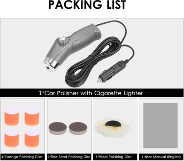 60W Mini Polijstmachine Machine Usb-oplaadkabel 8500Rpm Variabele Snelheid Auto Polijsten Waxen Machine Auto Kras Reparatie Tool reeks 1