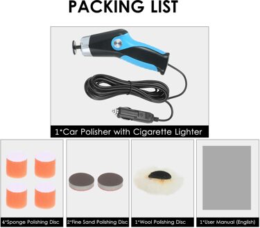 60W Mini Polijstmachine Machine Usb-oplaadkabel 8500Rpm Variabele Snelheid Auto Polijsten Waxen Machine Auto Kras Reparatie Tool reeks 2