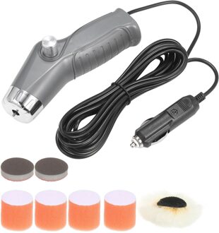 60W Mini Polijstmachine Met Sigarettenaansteker 8500Rpm Snelheid Auto Polijstmachine Elektrische Polijstmachine Reinigen Polijsten Waxen Machine B