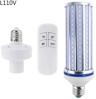 60W UV Germicidal Lamp LED UVC Bulb E26 Disinfection Light Timing Remote Control M2EE