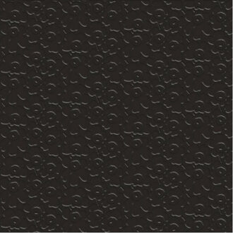 60x 3-laags servetten unikko zwart 33 x 33 cm