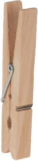 60x Houten Wasknijpers 7 Cm - Voordelige Knijpers / Wasspelden