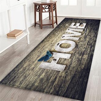 60X180 Cm Badmat Tapijt Zeegezicht Print Hal Deurmat Anti-Slip Tapijt Water Absorberen Keuken Mat Tapis Salle De bain Badmat
