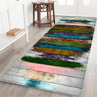 60X180 Cm Badmat Tapijt Zeegezicht Print Hal Deurmat Anti-Slip Tapijt Water Absorberen Keuken Mat Tapis Salle De bain Badmat