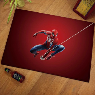 60X40cm Spiderman Bath Cartoon Mat Toilet Carpet Door Mat Bathroom Rug Kitchen Carpets Bedroom Floor Absorbent Outdoor Doormat