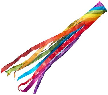 60X90Cm Windzak Regenboog Wind Richting Meting Outdoor Achtertuin Camping Opknoping Decoratie Uv-bestendig Weerbestendig