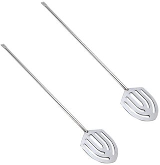 61.5Cm Rvs Wijn Blender Puree Mengen Peddel Huishoudelijke Keuken Bier Wijn Brouwen Gereedschap 2 Pack