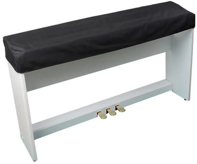 61/88 Key Electronic Digital Piano Cover Dustproof Foldable Piano Keyboard Cover Black