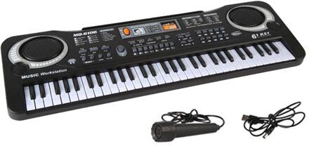 61 Key Music Elektronische Keyboard Digitale Piano Orgel met Microfoon