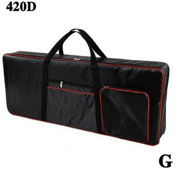 61 Key Toetsenbord Gig Bag Case Elektronische Orgel Piano Handtassen Katoen Gewatteerde 600D/420D Met Doek Waterdichte Rugzakken Oxford t9X4