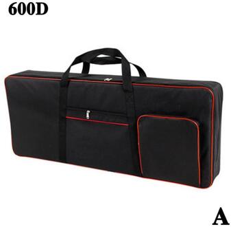61 Key Toetsenbord Gig Bag Case Elektronische Orgel Piano Waterdicht Met Rugzakken Doek Oxford Katoen Handtassen Gewatteerde 600D/420D o2E8