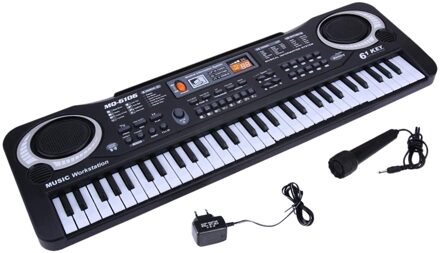 61 Toetsen Digitale Muziek Elektronische Toetsenbord Toetsenbord Elektrische Piano Kinderen Eu Plug