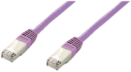 615555 netwerkkabel 7,5 m Cat6 S/FTP (S-STP) Paars