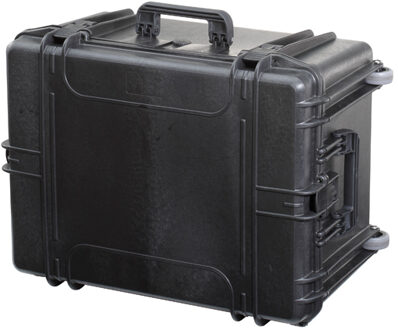 620 H340 koffer zwart incl. plukschuim