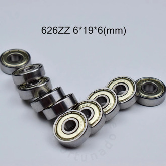 626 626ZZ 6*19*6(mm) 10pieces bearing free shipping ABEC-5 bearings metal Sealed Bearing 626 626Z 626ZZ chrome steel bearing