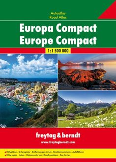 62Damrak Europa Compact Wegenatlas F&B - Boek 62Damrak (3707915506)