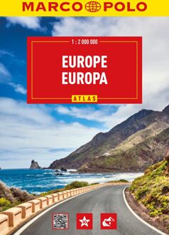 62Damrak Europa Wegenatlas Marco Polo - Marco Polo Atlassen