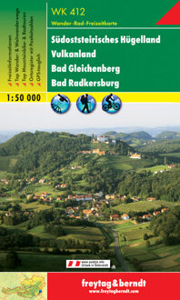 62Damrak F&B WK412 Südsteirisches Hügelland, Vulkanland, Bad Gleichenberg, Bad Radkersburg - Boek 62Damrak (3707900061)