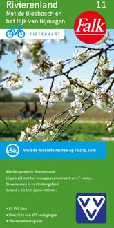 62Damrak Falk Fietskaart 11 Rivierenland - Falkplan Fietskaart