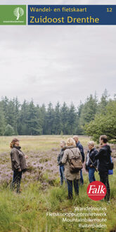 62Damrak Falk Staatsbosbeheer wandelkaart 12 Zuidoost-Drenthe