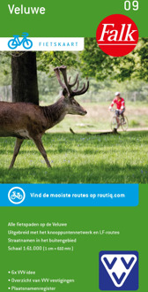 62Damrak Fietskaart 09. Veluwe - Falkplan Fietskaart