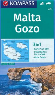 62Damrak Malta, Gozo 1:25 000