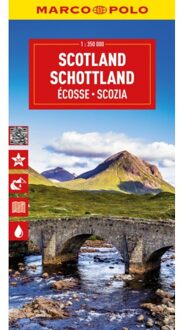 62Damrak Marco Polo Wegenkaart Schotland - Marco Polo Wegenkaart