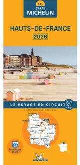 62Damrak Michelin 511 Hauts-De-France 2026 - Regionale Kaarten Michelin