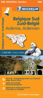 62Damrak Michelin 534 Belgique Sud, Ardenne - Zuid-België, Ardennen