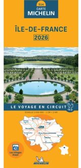 62Damrak Michelin Wegenkaart 514 Ile-De-France 2026 - Regionale Kaarten Michelin
