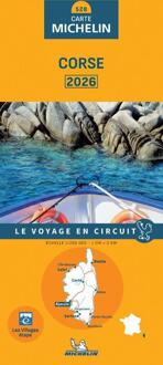 62Damrak Michelin Wegenkaart 528 Corse / Corsica 2026 - Regionale Kaarten Michelin