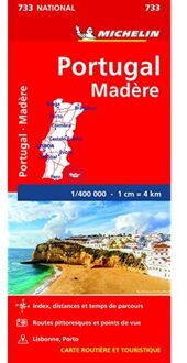 62Damrak Michelin Wegenkaart 733 Portugal En Madeira - Nationale Kaarten Michelin