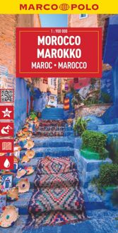 62Damrak Morocco Marco Polo Map - Marco Polo