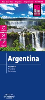 62Damrak Reise Know-How Landkarte Argentinien 1 : 2.000.000