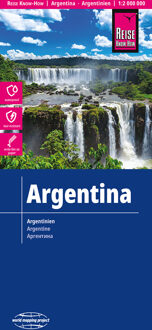 62Damrak Reise Know-How Landkarte Argentinien 1 : 2.000.000