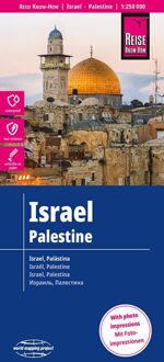 62Damrak Reise Know-How Landkarte Israel, Palästina 1 : 250.000