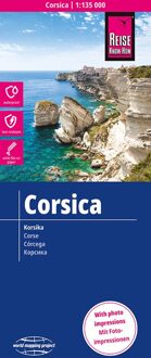 62Damrak Reise Know-How Landkarte Korsika 1 : 135.000
