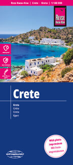 62Damrak Reise Know-How Landkarte Kreta 1 : 140.000