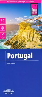 62Damrak Reise Know-How Landkarte Portugal 1 : 350 000