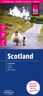 62Damrak Reise Know-How Landkarte Schottland 1 : 4 00 000
