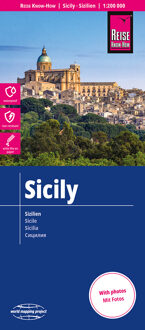 62Damrak Reise Know-How Landkarte Sizilien 1 : 200.000