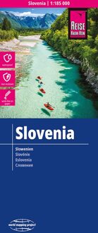 62Damrak Reise Know-How Landkarte Slowenien 1 : 185.000