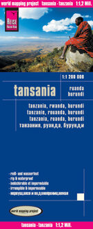 62Damrak Reise Know-How Landkarte Tansania, Ruanda, Burundi (1:1.200.000)