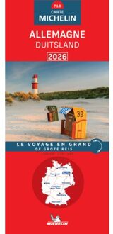 62Damrak Wegenkaart - landkaart 718 Duitsland 2026 | Michelin