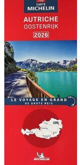 62Damrak Wegenkaart - landkaart 730 Oostenrijk 2026 | Michelin